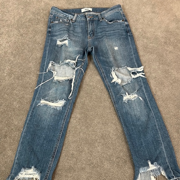 JBD White Ankle Skinny main image 0